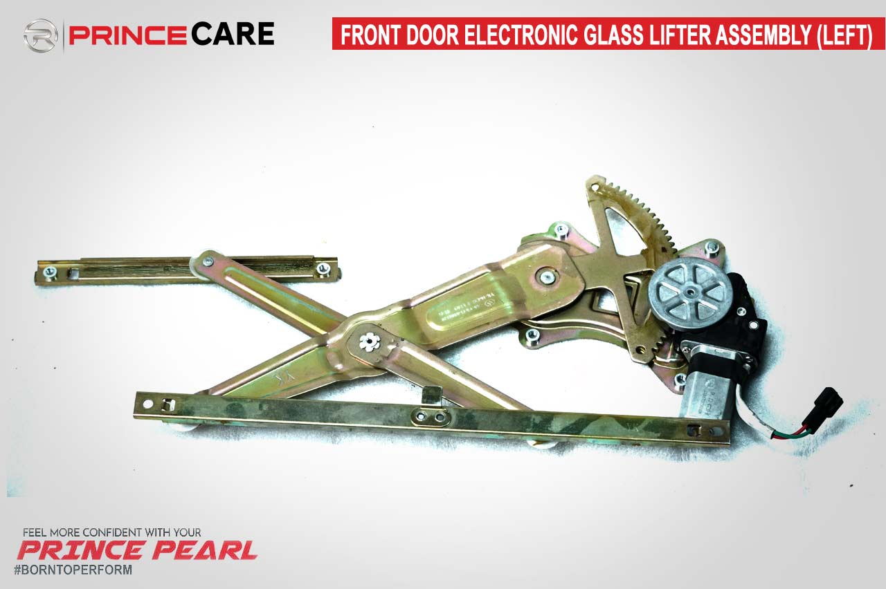 Prince Pearl Front Door Electronic Glass Lifter Assembly Left